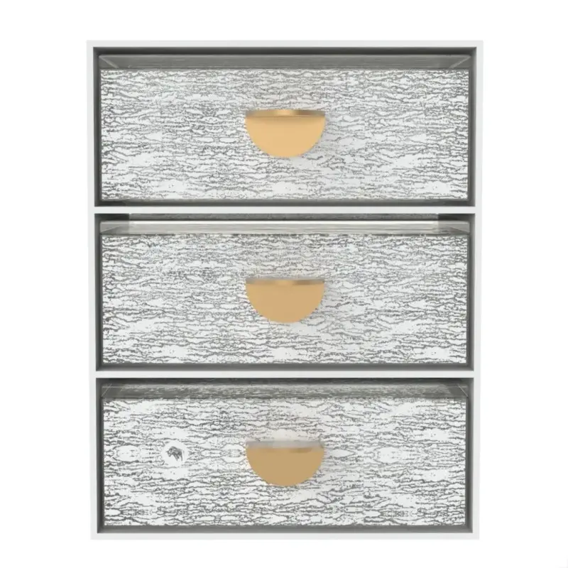 My Glass Studio Bento Box, White - Set of 4 - 14.0 x 14.0 x 19.5 cm