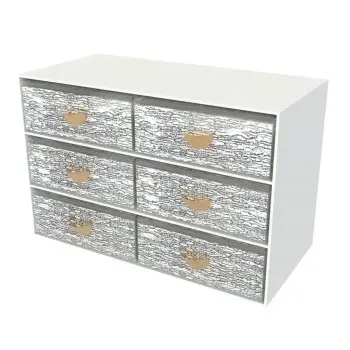 My Glass Studio Bento Box, White - Set of 3 - 28.6 x 14.0 x 19 cm