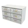 My Glass Studio Bento Box, White - Set of 3 - 28.6 x 14.0 x 19 cm