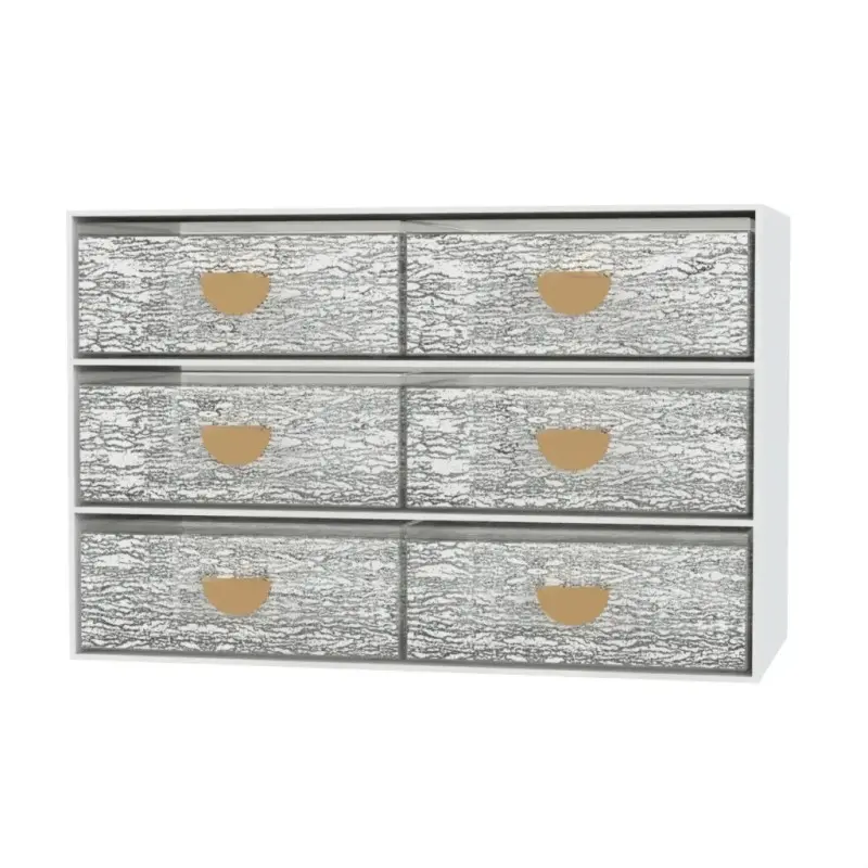 My Glass Studio Bento Box, White - Set of 3 - 28.6 x 14.0 x 19 cm