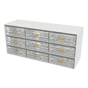 My Glass Studio Bento Box, White - Set of 2 - 43.5 x 14.0 x 19 cm