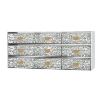 My Glass Studio Bento Box, White - Set of 2 - 43.5 x 14.0 x 19 cm