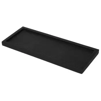 Gramercy Collection Tray Medium Black - 15 in L x 11.3 in W x 3.0 in