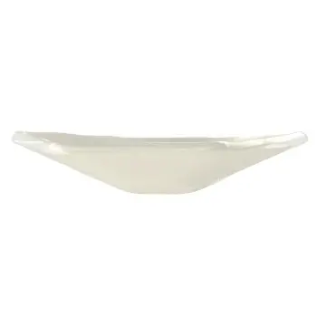 My Glass Studio Tasting Plate, Cream - Set of 24 - Dia: 12 cm, H: 2 cm