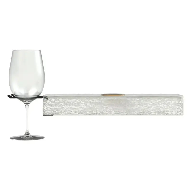 My Glass Studio Wine Holder Plate, White - Set of 8 - 36.0 x 9.0 x 4 cm My Glass Studio Wine Holder Plate, White - Set of 8 - 36.0 x 9.0 x 4 cm