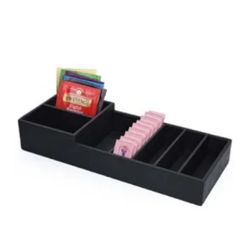 Gramercy Collection Large Caddy Black - 15 in L x 11.3 in W x 3.0 in