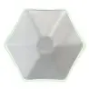 My Glass Studio Tasting Plate, Grey - Set of 24 - Dia: 12 cm, H: 2 cm