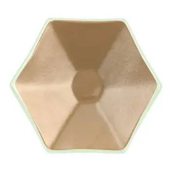 My Glass Studio Tasting Plate, Gold - Set of 24 - Dia: 12 cm, H: 2 cm