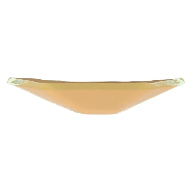 My Glass Studio Tasting Plate, Gold - Set of 24 - Dia: 12 cm, H: 2 cm