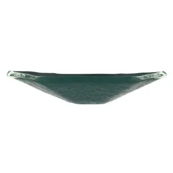 My Glass Studio Tasting Plate, Teal Blue - Set of 24 - Dia: 12 cm, H: 2 cm