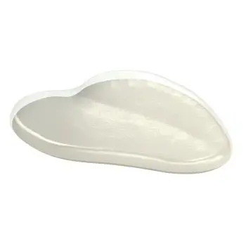 My Glass Studio Tasting Plate, Cream - Set of 20 - 6.5 x 5.5 x 1 cm