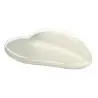 My Glass Studio Tasting Plate, Cream - Set of 20 - 6.5 x 5.5 x 1 cm