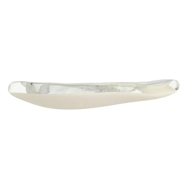 My Glass Studio Tasting Plate, Cream - Set of 20 - 6.5 x 5.5 x 1 cm