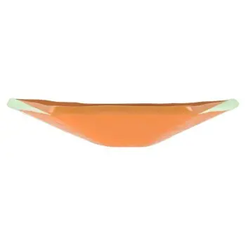 My Glass Studio Tasting Plate, Copper - Set of 24 - Dia: 12 cm, H: 2 cm