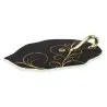 My Glass Studio Tasting Plate, Black - Set of 12 - 15.5 x 9.0 x 3 cm