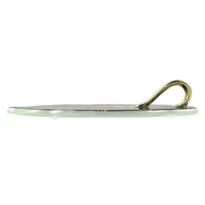 My Glass Studio Tasting Plate, Black - Set of 12 - 15.5 x 9.0 x 3 cm My Glass Studio Tasting Plate, Black - Set of 12 - 15.5 x 9.0 x 3 cm