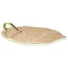 My Glass Studio Tasting Plate, Gold - Set of 12 - 15.5 x 9.0 x 3 cm