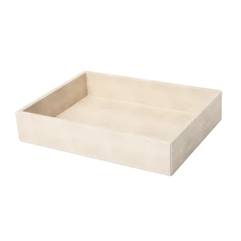 Gramercy Collection Box Cream - 15 in L x 11.3 in W x 3.0 in H