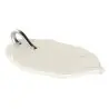 My Glass Studio Tasting Plate, Cream - Set of 12 - 15.5 x 9.0 x 3 cm
