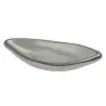 My Glass Studio Tasting Plate / Bowl, Grey - Set of 6 - 11.5 x 5.5 x 2 cm