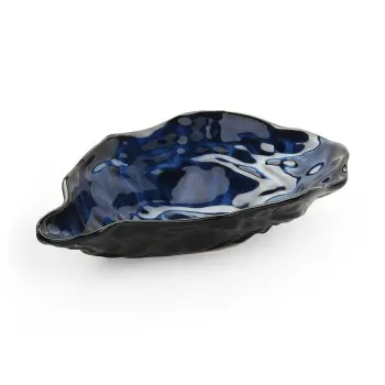 Gorka Collection Large Dish Blue - 7.7 in L x 4.6 in W x 1.8 in