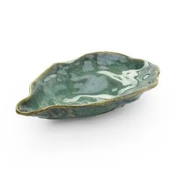 Gorka Collection Large Dish Green - 10 in L x 6 in W x 2 in H