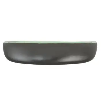 My Glass Studio Olive Bowl, Grey - Set of 10 - 11.7 x 2.5 x 0cm