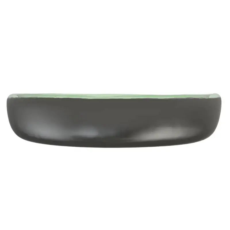 My Glass Studio Olive Bowl, Grey - Set of 10 - 11.7 x 2.5 x 0cm