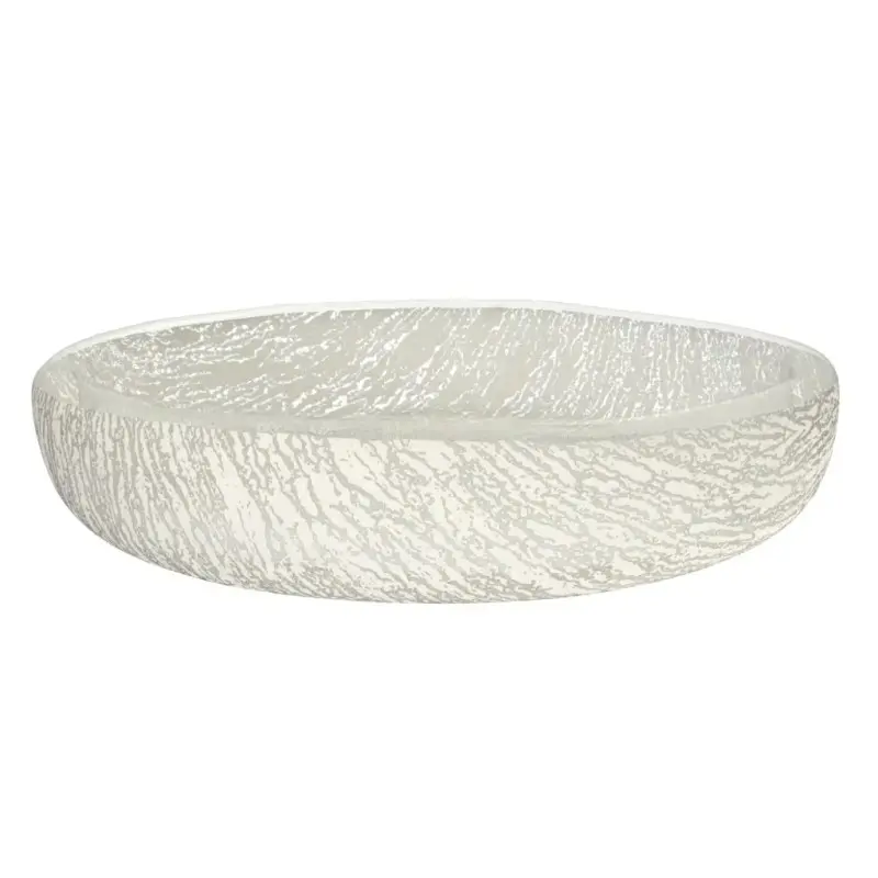 My Glass Studio Tasting Plate / Bowl, Cream - Set of 10 - 11.7 x 2.5 x 0cm