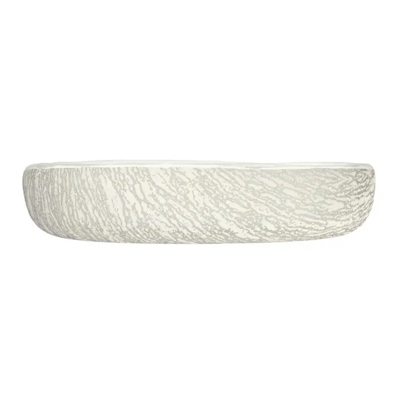 My Glass Studio Tasting Plate / Bowl, Cream - Set of 10 - 11.7 x 2.5 x 0cm