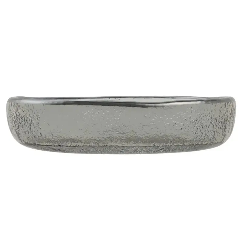 My Glass Studio Olive Bowl, Grey - Set of 10 - 11.7 x 2.5 x 0cm