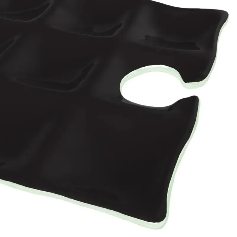 My Glass Studio Wine Holder Plate, Black - Set of 10 - 22.5 x 22.5 x 1.8 cm My Glass Studio Wine Holder Plate, Black - Set of 10 - 22.5 x 22.5 x 1.8 cm