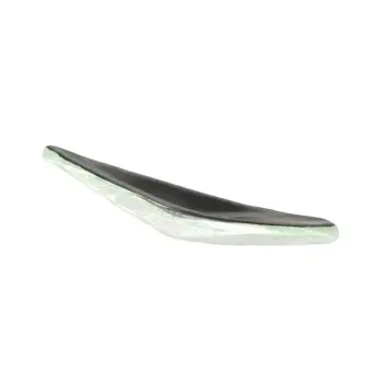 My Glass Studio Appetizer Spoon, Grey - Set of 16 - 9.7 x 4.4 x 2 cm