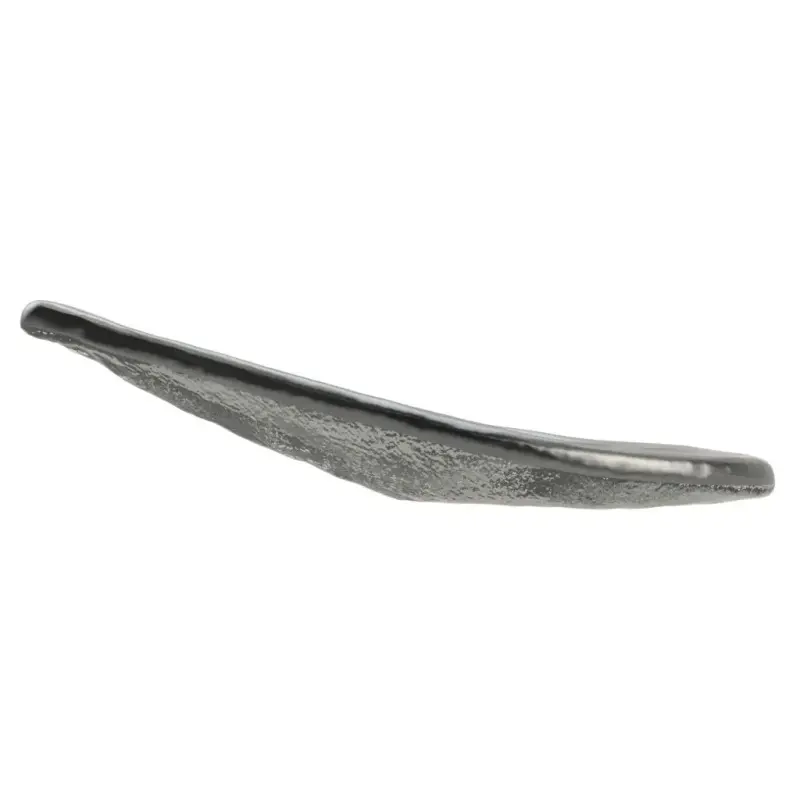 My Glass Studio Appetizer Spoon, Grey - Set of 16 - 9.7 x 4.4 x 2 cm