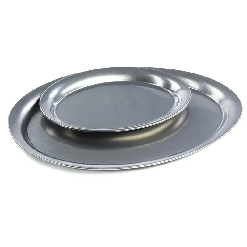 Garda Collection Small Snack Plate - 7.5 in L x 5.75 in W