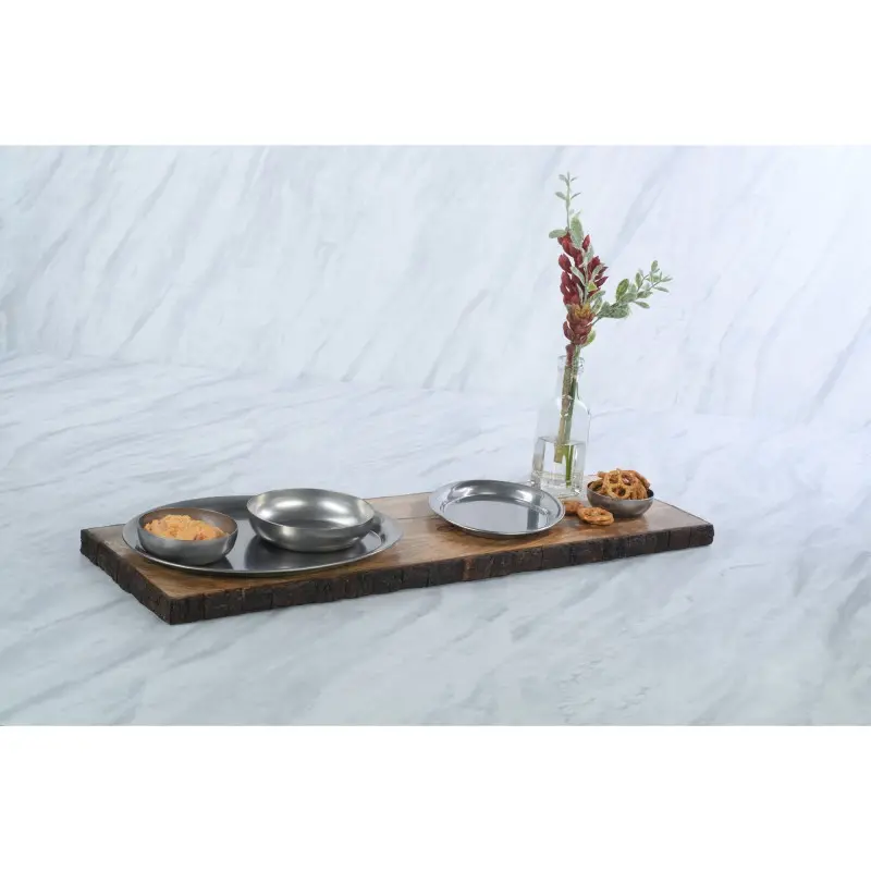 Garda Collection Small Snack Plate - 7.5 in L x 5.75 in W
