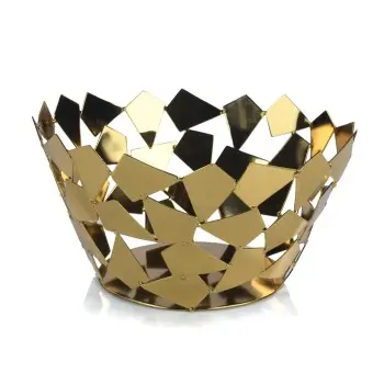 Gala Collection Round Basket - 7 in L x 7 in W x 4 in H