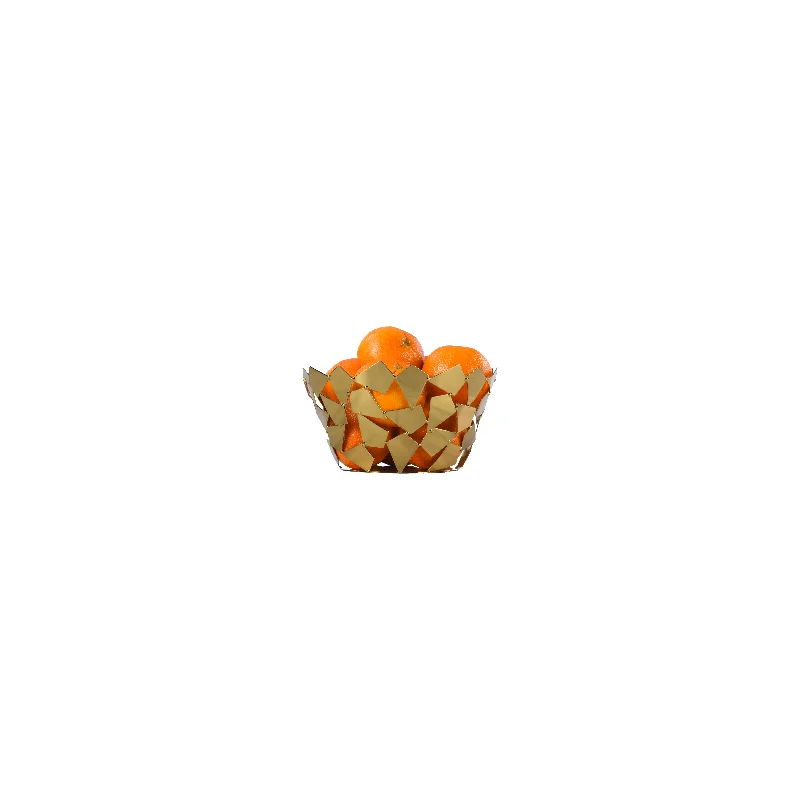 Gala Collection Round Basket - 7 in L x 7 in W x 4 in H