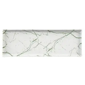 My Glass Studio Serving Platter, White - Set of 4 - 49.0 x 17.0 x 2 cm