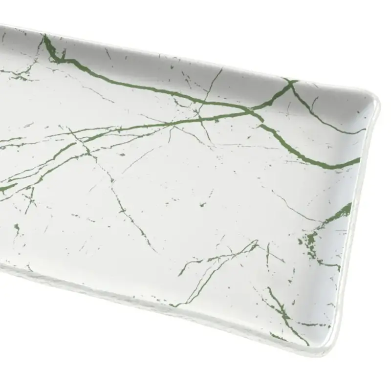 My Glass Studio Serving Platter, White - Set of 4 - 49.0 x 17.0 x 2 cm My Glass Studio Serving Platter, White - Set of 4 - 49.0 x 17.0 x 2 cm