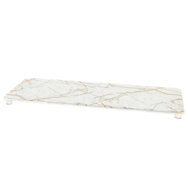 My Glass Studio Long Serving Board, White - Set of 3 - 50.0 x 18.0 x 2 cm My Glass Studio Long Serving Board, White - Set of 3 - 50.0 x 18.0 x 2 cm