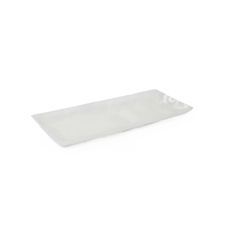 Fortuna Collection Large Rectangular Platter White - 20.5 in L x 10 in W x 1 in H