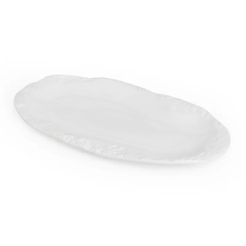 Fondata Collection Oval Plate - 4.7 in Dia x 1.2 in H Fondata Collection Oval Plate - 4.7 in Dia x 1.2 in H