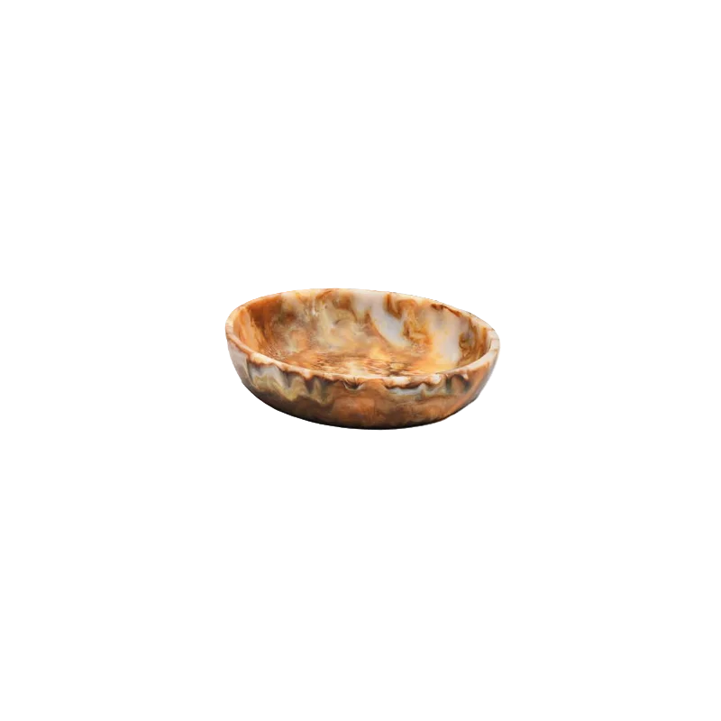 Fortuna Collection Medium Bowl Red/White - 12 in Dia x 5 in H