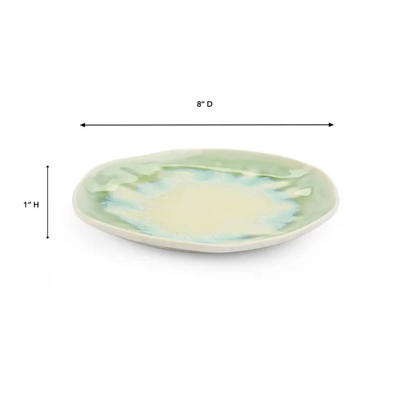 Fiore Collection Side Plate - 11 in Dia x 1.3 in H - Set of 6 Fiore Collection Side Plate - 11 in Dia x 1.3 in H - Set of 6