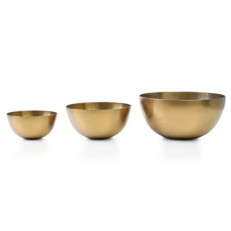 Bombay Collection Small Bowl Vintage Gold - 7.9 in Dia x 3.5 in H Bombay Collection Small Bowl Vintage Gold - 7.9 in Dia x 3.5 in H
