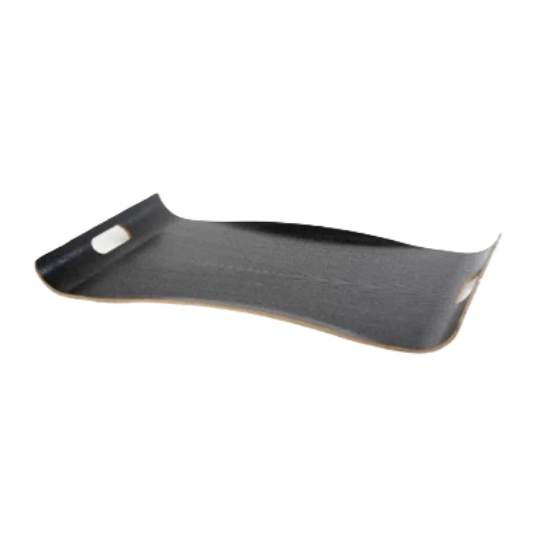 Bergen Collection Tray Black - 21.7 in L x 14.2 in W x 1.8 in H - Set of 6 Bergen Collection Tray Black - 21.7 in L x 14.2 in W x 1.8 in H - Set of 6