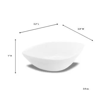 Arrow Collection Bowl - 3.15 in Dia x 4.25 in H - Set of 120
