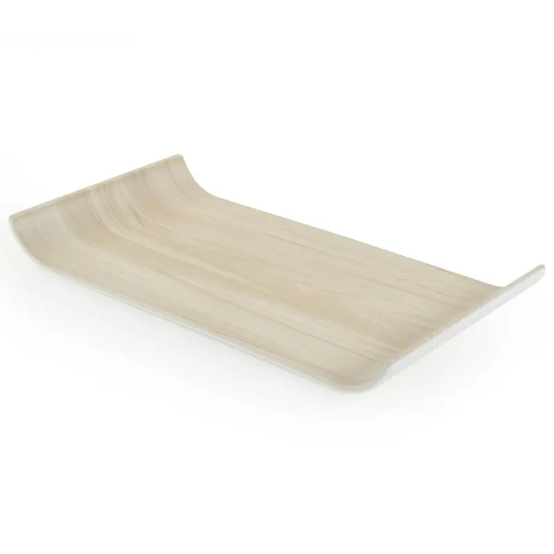 Antibes Collection Snack Tray - 12.8 in L x 6.9 in W x 1.18 in H - Set of 6 Antibes Collection Snack Tray - 12.8 in L x 6.9 in W x 1.18 in H - Set of 6
