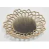 Handcrafted Stoneware Ethereal Plate in Stone Finish - Dia: 22 cm H: 3 cm - Case of 6
